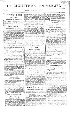 Le moniteur universel Dienstag 2. November 1813