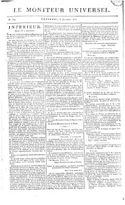 Le moniteur universel Freitag 5. November 1813