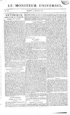 Le moniteur universel Dienstag 9. November 1813