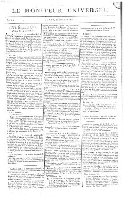 Le moniteur universel Montag 15. November 1813