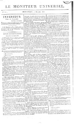 Le moniteur universel Mittwoch 17. November 1813