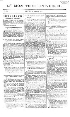 Le moniteur universel Donnerstag 18. November 1813