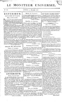 Le moniteur universel Montag 22. November 1813