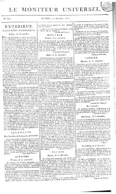 Le moniteur universel Dienstag 14. Dezember 1813