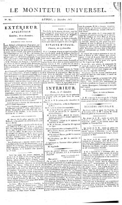 Le moniteur universel Montag 27. Dezember 1813