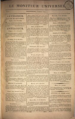 Le moniteur universel Mittwoch 5. Januar 1814