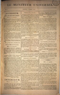 Le moniteur universel Donnerstag 6. Januar 1814