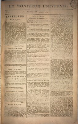 Le moniteur universel Mittwoch 19. Januar 1814