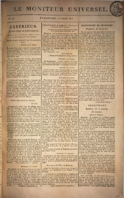 Le moniteur universel Sonntag 23. Januar 1814