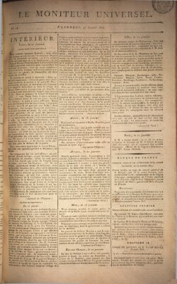 Le moniteur universel Freitag 28. Januar 1814