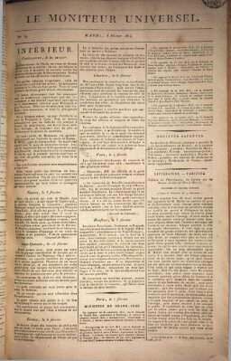 Le moniteur universel Dienstag 8. Februar 1814