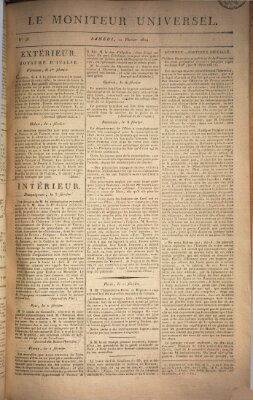 Le moniteur universel Samstag 12. Februar 1814