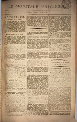 Le moniteur universel Sonntag 27. Februar 1814