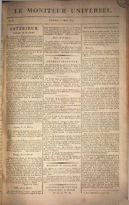 Le moniteur universel Samstag 5. März 1814