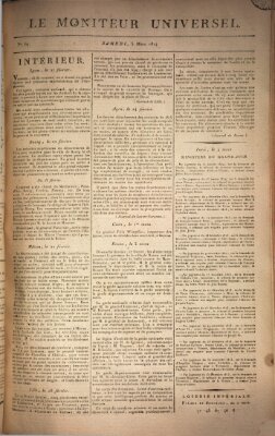 Le moniteur universel Samstag 5. März 1814