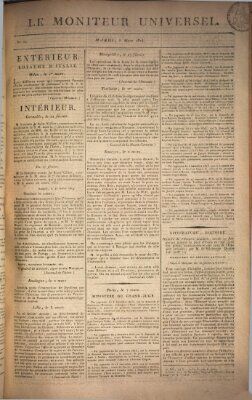 Le moniteur universel Dienstag 8. März 1814