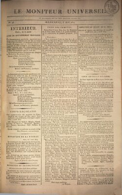 Le moniteur universel Mittwoch 6. April 1814