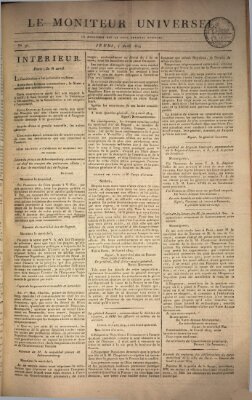 Le moniteur universel Donnerstag 7. April 1814