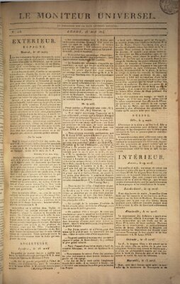 Le moniteur universel Montag 25. April 1814