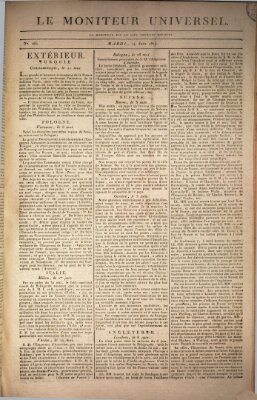 Le moniteur universel Dienstag 14. Juni 1814