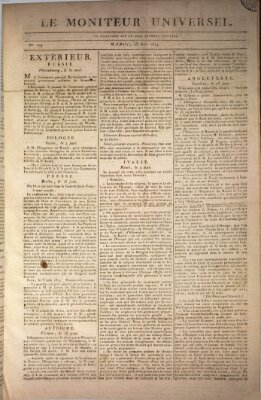 Le moniteur universel Dienstag 28. Juni 1814