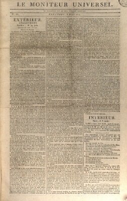 Le moniteur universel Mittwoch 6. Juli 1814