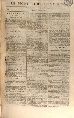 Le moniteur universel Dienstag 19. Juli 1814