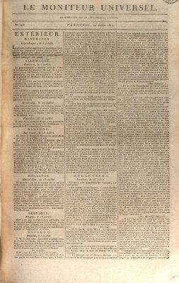 Le moniteur universel Freitag 22. Juli 1814