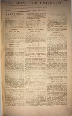 Le moniteur universel Sonntag 24. Juli 1814