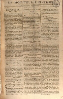 Le moniteur universel Freitag 5. August 1814