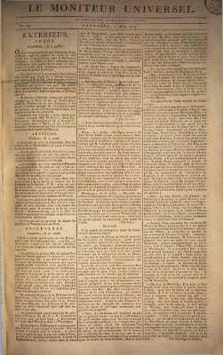 Le moniteur universel Mittwoch 17. August 1814