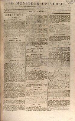 Le moniteur universel Samstag 20. August 1814