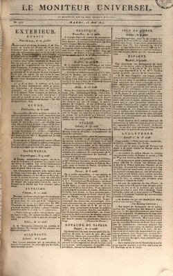 Le moniteur universel Dienstag 23. August 1814