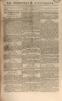 Le moniteur universel Montag 5. September 1814