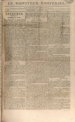 Le moniteur universel Mittwoch 14. September 1814