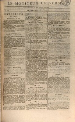 Le moniteur universel Montag 19. September 1814