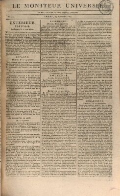 Le moniteur universel Donnerstag 29. September 1814