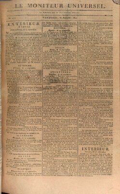 Le moniteur universel Freitag 30. September 1814