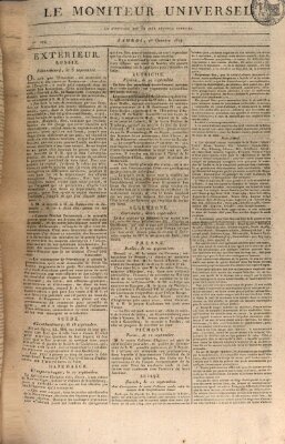 Le moniteur universel Samstag 1. Oktober 1814