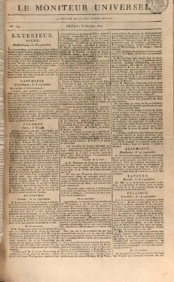 Le moniteur universel Donnerstag 6. Oktober 1814