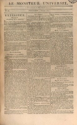 Le moniteur universel Freitag 7. Oktober 1814