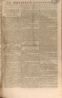 Le moniteur universel Sonntag 9. Oktober 1814