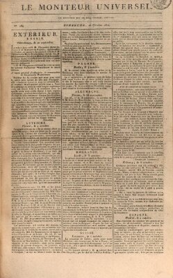 Le moniteur universel Sonntag 16. Oktober 1814