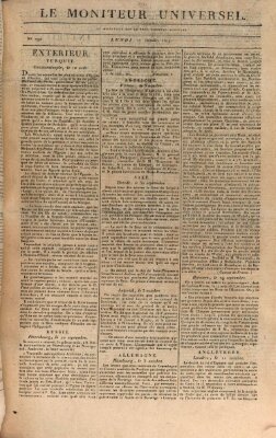 Le moniteur universel Montag 17. Oktober 1814