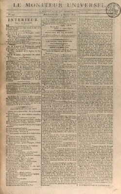 Le moniteur universel Mittwoch 19. Oktober 1814