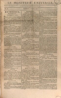 Le moniteur universel Samstag 22. Oktober 1814