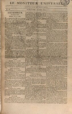 Le moniteur universel Sonntag 23. Oktober 1814