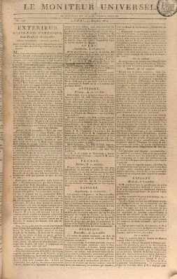 Le moniteur universel Montag 24. Oktober 1814