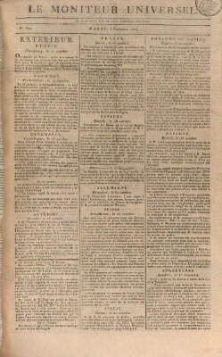 Le moniteur universel Dienstag 8. November 1814