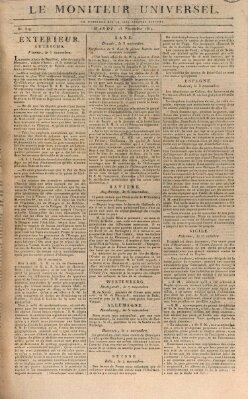 Le moniteur universel Dienstag 15. November 1814